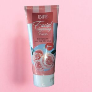 Espuma limpiadora facial de rosas